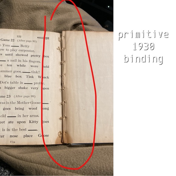 1930 School Reading Primer, Tom & Betty ,Color Illustrations, Early Chapter Book - Picture 16 of 16